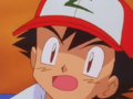 Ash's miscolored eyes