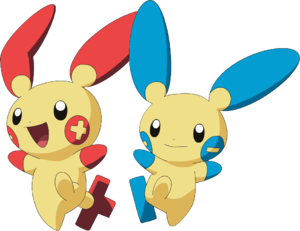 311Plusle and 312Minun anime.png