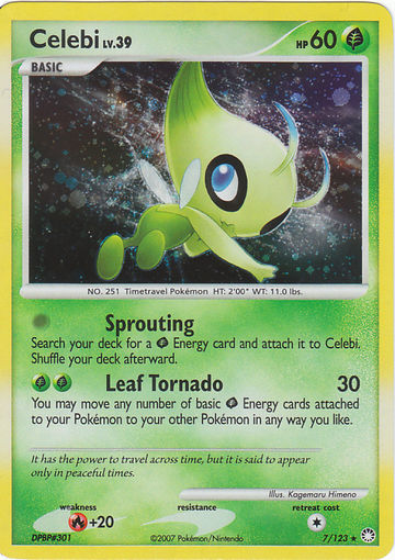 Celebi (mysterious Treasures 7) - Bulbapedia, The Community-driven 