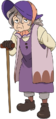 Hisui, an eccentric old woman who hates Pokémon