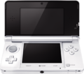 An Ice White Nintendo 3DS