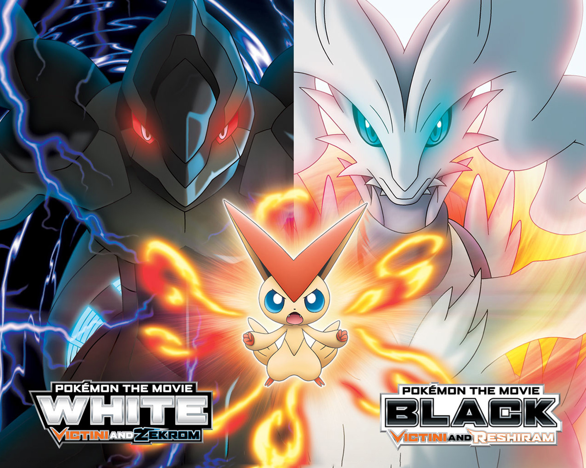 Differences Between Victini and the Black Hero, Zekrom & Victini