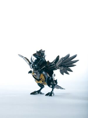 POKÉMON X KOGEI Transformable Ornament Rookidee Corviknight.jpg