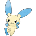 Minun, introduced in Generation III