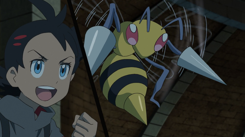 File:Goh and Beedrill.png