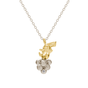 U-Treasure Necklace Pikachu Yellow White Gold.png