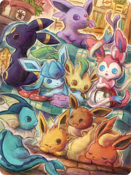 File:Pokémon HOME Wallpaper Eeveelution.png
