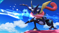 Greninja using Water Shuriken