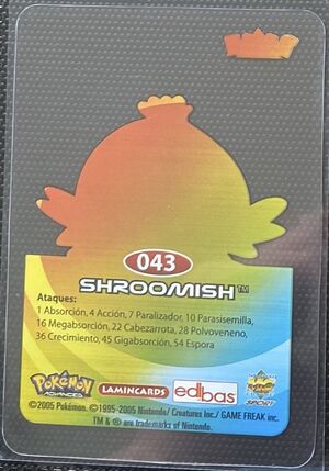 Pokémon Rainbow Lamincards Advanced - back 43.jpg