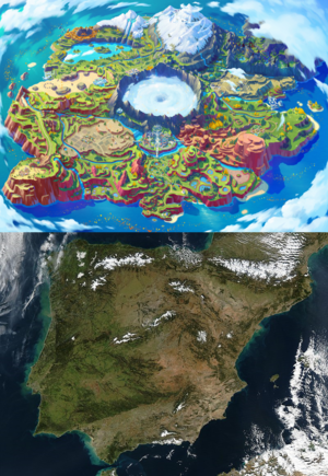 Pokémon World Map Kanto Johto Hoenn Sinnoh Orange Islands Sevii