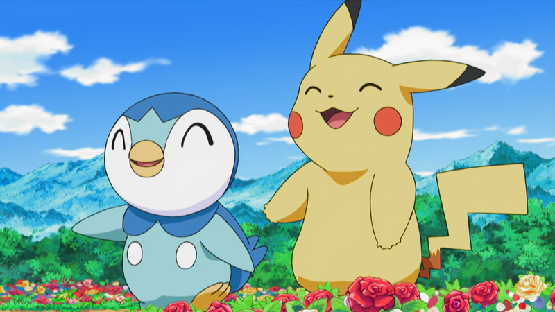 File:Ash Pikachu and Dawn Piplup.png