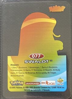 Pokémon Rainbow Lamincards Advanced - back 77.jpg