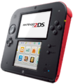 A Crimson Red Nintendo 2DS
