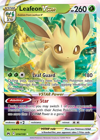 Leafeon VSTAR (SWSH Promo 195) - Bulbapedia, the community-driven ...