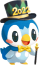 Café ReMix Piplup New Years 2022 outfit.png