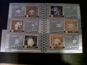 VINTAGE ARTBOX POKEMON STICKERS SUPER COLLECTION ALBUM SERIES 1