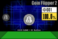 The Coin Flipper 2 e-Reader application, featuring two Chansey coins.
