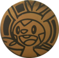 FCOBL Gold Chespin Coin.png