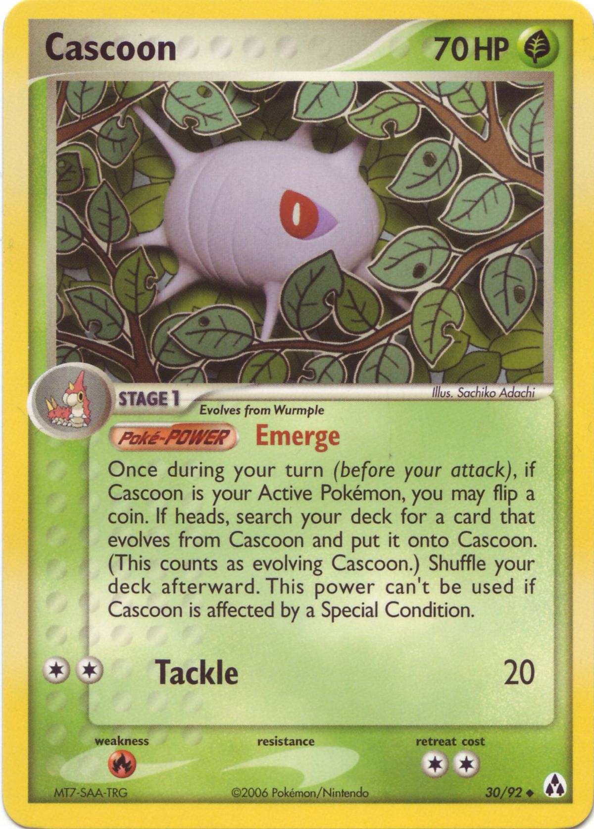 Cascoon (Pokémon) - Bulbapedia, the community-driven Pokémon encyclopedia