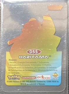 Pokémon Rainbow Lamincards Advanced - back 55.jpg