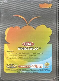 Pokémon Rainbow Lamincards Advanced - back 94.jpg