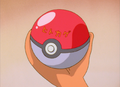 The Poké Ball containing Charmander in Pokémon - I Choose You!