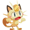 Meowth as guest