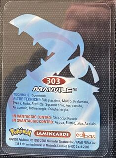 Pokémon Lamincards Series - back 303.jpg