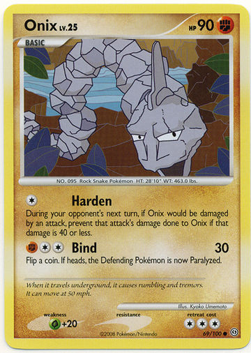 Onix Stormfront 69 Bulbapedia The Community Driven Pokémon