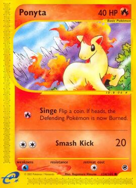 Ponyta (Expedition 126) - Bulbapedia, The Community-driven Pokémon ...