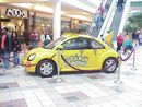 The specialty designed Pikachu Volkswagen Beetle even made an appearance at the event.