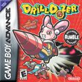 North American box art of Drill Dozer, drawn by Ken Sugimori