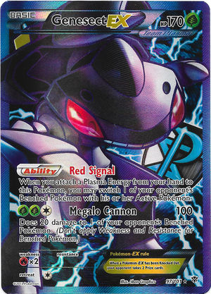 Genesect-EX (Plasma Blast 11) - Bulbapedia, the community-driven ...