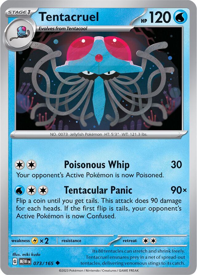 Tentacruel (151 73) - Bulbapedia, The Community-driven Pokémon Encyclopedia