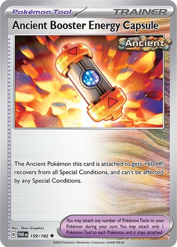 Ancient Booster Energy Capsule (Paradox Rift 159) - Bulbapedia, the ...