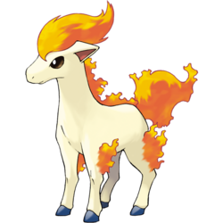 Rapidash ( Candela Themed Accessory ) Pokemon Trade Go