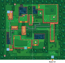 Dex :: Safari Zone Entrance in Emerald 