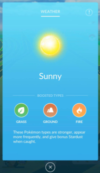 Weather Boosts — Pokémon GO Help Center