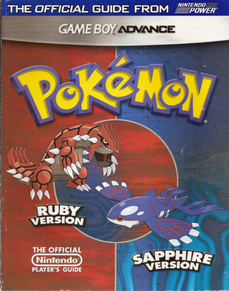 File:Nintendo Power Players Guide Ruby Sapphire cover.png