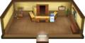 Interior of the Nursery in Pokémon Sun and Moon, and Pokémon Ultra Sun and Ultra Moon