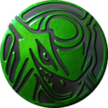 CSM2 Green Rayquaza Coin.png