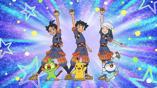 Episode 1- Satoshi and Go! Let's Go to the Sinnoh Fest!!
