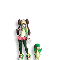 Masters Dream Team Maker Rosa EX and Snivy.png