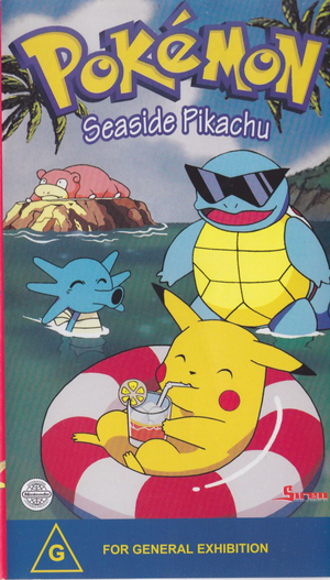Seaside Pikachu Region 4 VHS.png