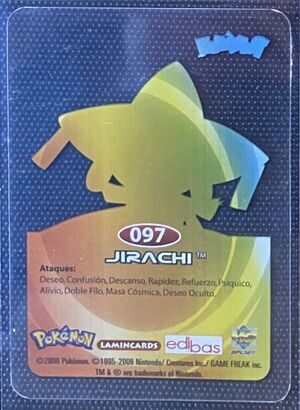 Pokémon Rainbow Lamincards Series 2 - 97 back.jpg