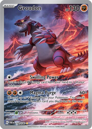 Groudon (Paradox Rift 93) - Bulbapedia, The Community-driven Pokémon ...