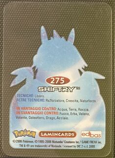 Pokémon Lamincards Series - back 275.jpg