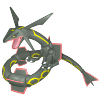 Shiny Rayquaza (Ultra Moon)