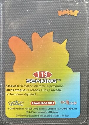 Pokémon Rainbow Lamincards Series 1 - back 119.jpg