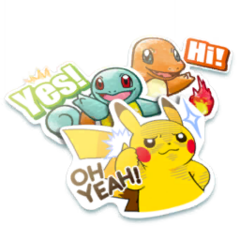 Pokemon Go in Game Stickers Meloetta 